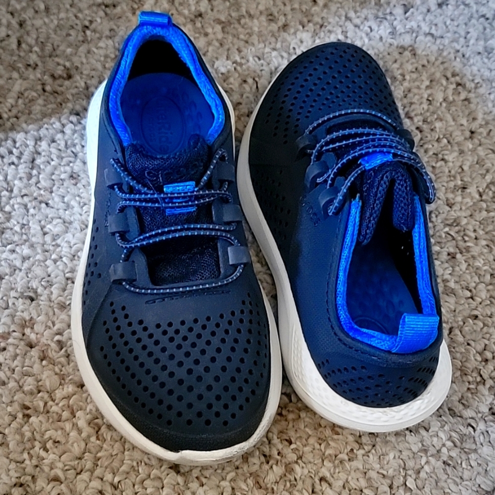 Toddler croc sneakers